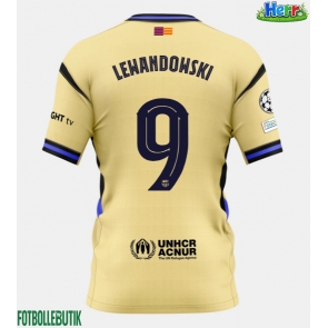 Barcelona Robert Lewandowski #9 Bortatröja 2025-26 Kortärmad